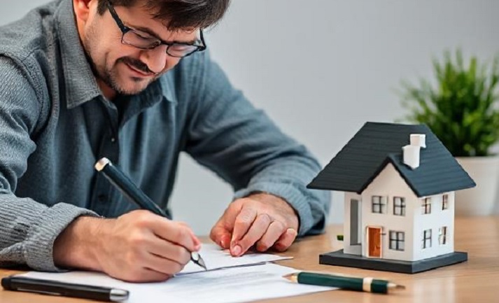 ویژگی ها و خصایص عقد رهن ـ صلح آفرین|وکیلی در حال نوشتن قرارداد صلح 