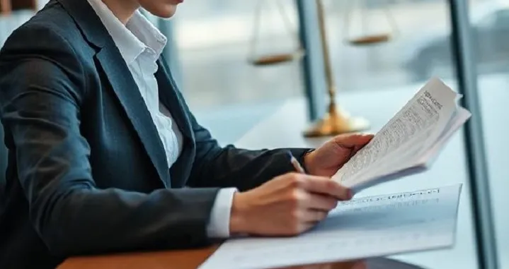 درخواست تامین خواستهـ صلح آفرین| فردی در حال خواندن دادخواست